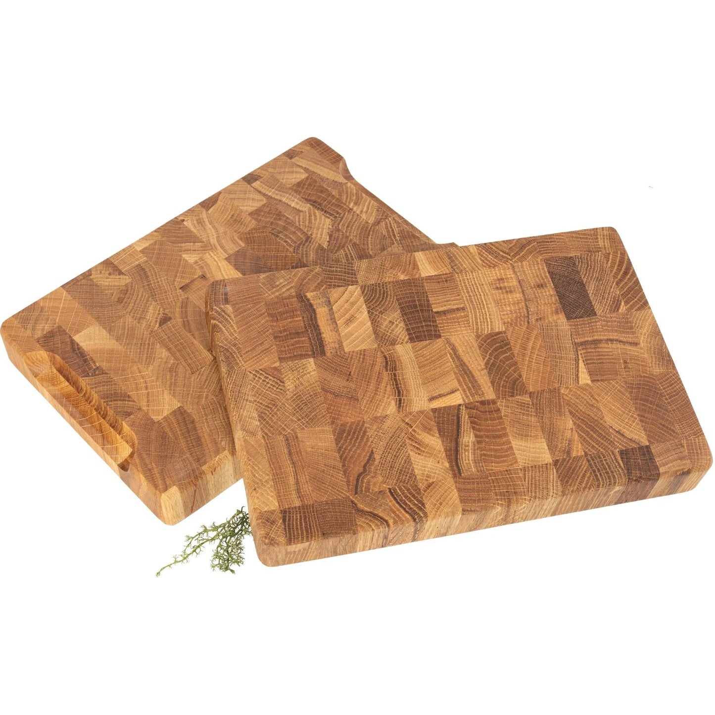 Stirnholz Hackblock aus Eiche 35 x 25 x 4 cm