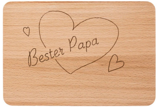 Frühstücksbrettchen Beste/r Mama/Papa/Oma/Opa