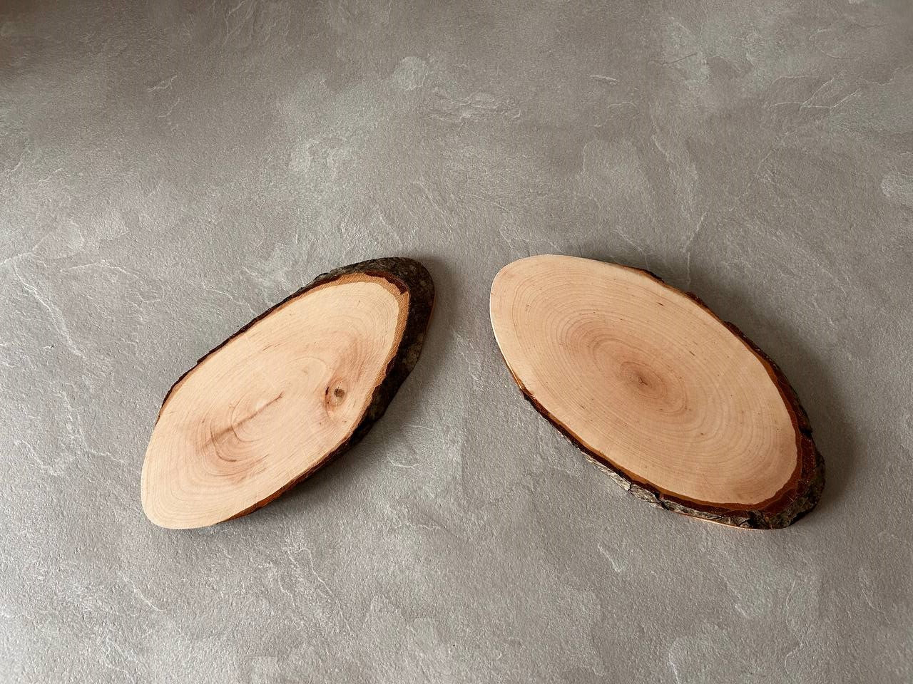 Frühstücksbrett Rindenbrett oval - Bakus Brettchenbude